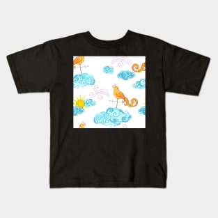 Fairytale Weather Forecast Print Kids T-Shirt